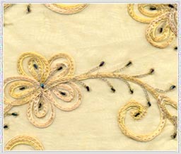 Crepe Silk Embroidery