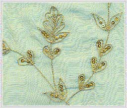 Tissue Silk Embroidery