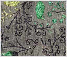 Tissue Silk Embroidery